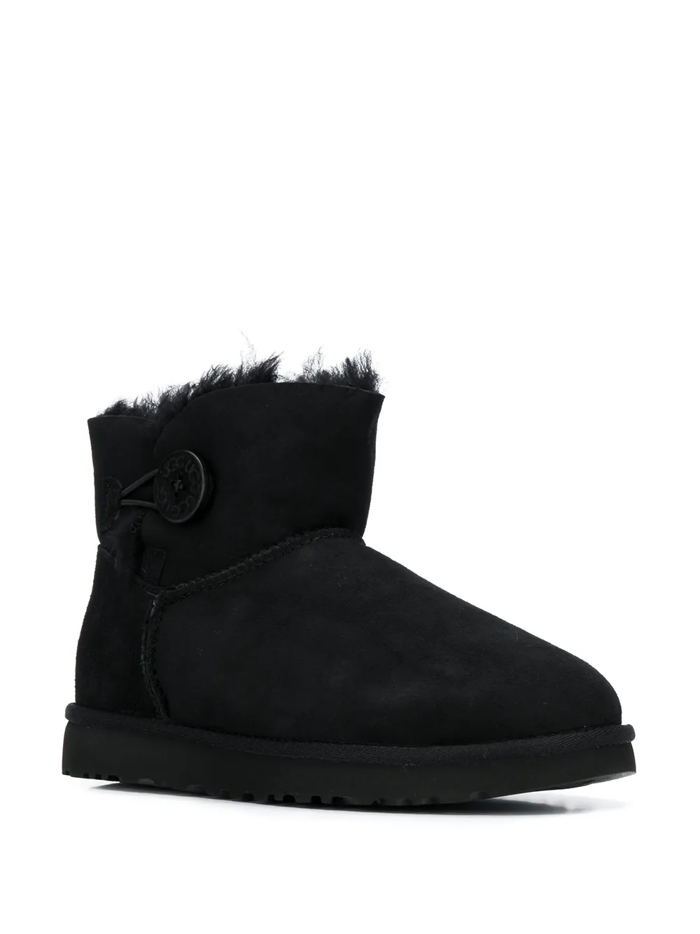 Women UGG Button Fastened Ankle Boots 4 Women UGG Button Fastened Ankle Boots - Image 2