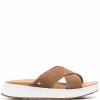 Women UGG Platform Suede Slides -Ugg 16749804 33038572 1000