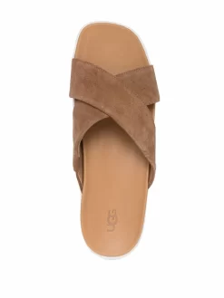 Women UGG Platform Suede Slides -Ugg 16749804 33038583 1000