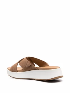 Women UGG Platform Suede Slides -Ugg 16749804 33651749 1000