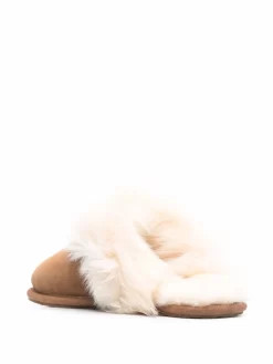 Women UGG Scuff Sis Fur-trimmed Slippers -Ugg 17171825 34813768 1000