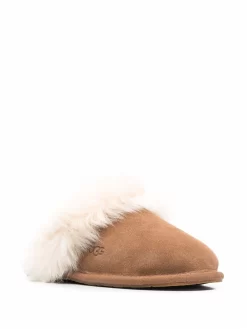 Women UGG Scuff Sis Fur-trimmed Slippers -Ugg 17171825 34814441 1000