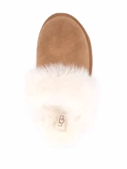 Women UGG Scuff Sis Fur-trimmed Slippers -Ugg 17171825 34815237 1000