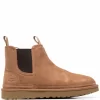 Men UGG Debossed-logo Shearling Ankle Boots -Ugg 17227621 34984889 1000