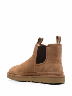 Men UGG Debossed-logo Shearling Ankle Boots 8 Men UGG Debossed-logo Shearling Ankle Boots -Ugg 17227621 34984890 1000