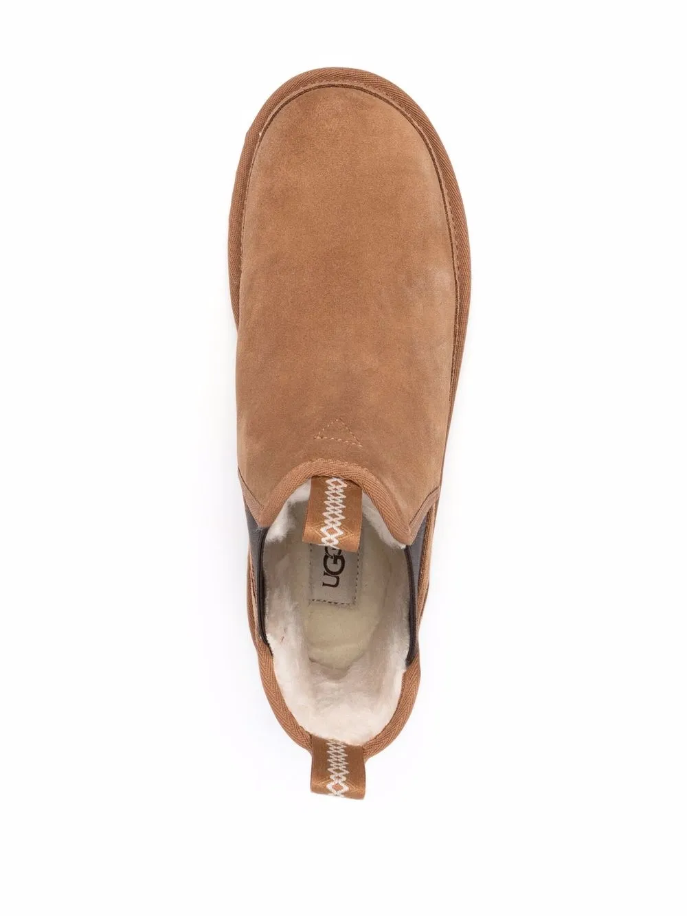 Men UGG Debossed-logo Shearling Ankle Boots 6 Men UGG Debossed-logo Shearling Ankle Boots - Image 4