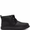Men UGG Shearling-lined Leather Ankle Boots