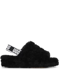 Women UGG Fluff Yeah Flatform Slippers