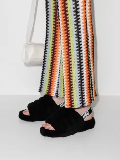 Women UGG Fluff Yeah Flatform Slippers -Ugg 17543963 40056228 1000