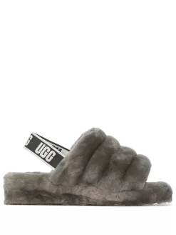 Women UGG Fluff Yeah Shearling Sandals