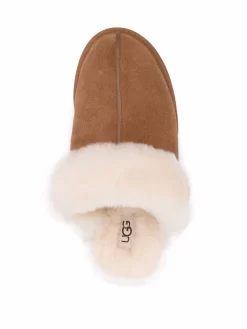Women UGG Shearling-trim Slippers -Ugg 17944580 37853936 1000