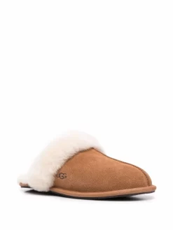 Women UGG Shearling-trim Slippers -Ugg 17944580 37854701 1000