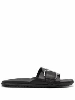 Women UGG Buckle Detail Sandals