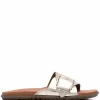 Women UGG Buckled Metallic Sandals -Ugg 18187683 38724386 1000