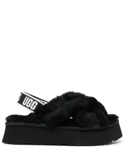 Women UGG Chunky Logo-print Sandals