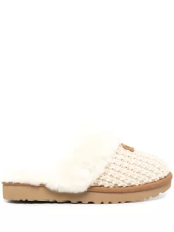 Women UGG Cozy Knitted Sheepskin Slipper