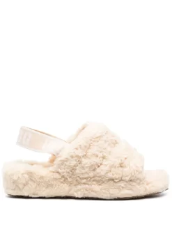 Women UGG Fluff Yeah Plush Sandals