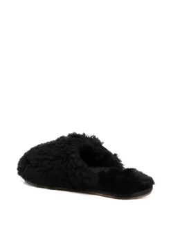 Women UGG Maxi Curly Mule Slides -Ugg 19161733 42467357 1000