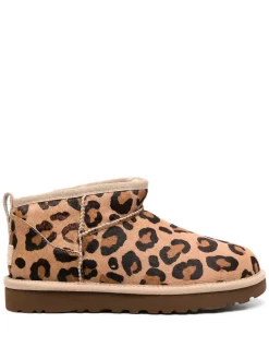 Women UGG Leopard-print Ankle-boots