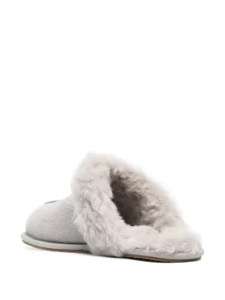 Women UGG Scuffette II Fur-trimmed Slippers -Ugg 19435271 44091341 1000