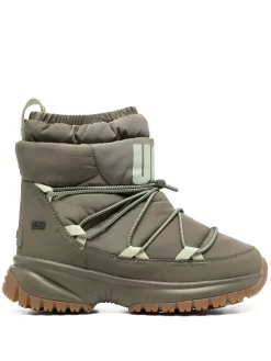 Women UGG Padded Logo-print Boots