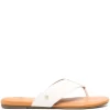 Women UGG Carey Leather Flip Flops -Ugg 19861688 44567505 1000