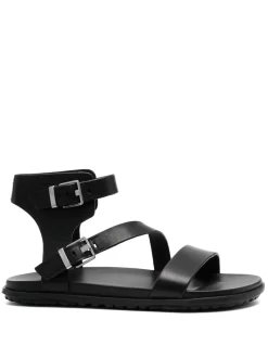 Women UGG Ankle-strap Buckle Sandals