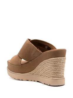 Women UGG Braided Wedge-heel Sandals -Ugg 19900471 44740995 1000