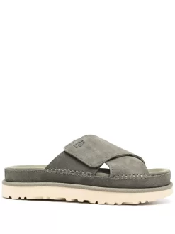 Women UGG Goldenstar Cross Slides