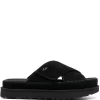 Women UGG Goldenstar Cross Slides