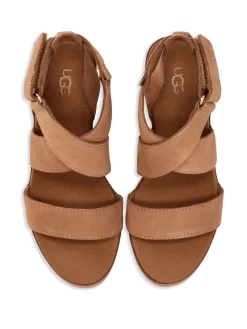 Women UGG Ileana Ankle 75mm Wedge Sandals 10 Women UGG Ileana Ankle 75mm Wedge Sandals -Ugg 20101283 45265621 1000