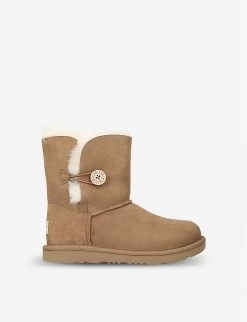 Ugg Bailey Button II Sheepskin Boots 2-7 Years