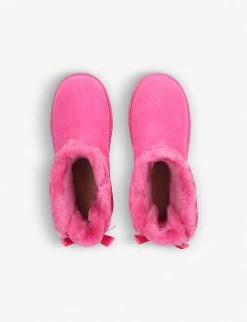 Ugg Mini Bailey Bow II Sheepskin Boots -Ugg 5121 10004 2596098209 PINK ALT02