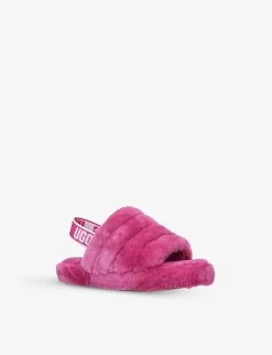 Ugg Fluff Yeah Sheepskin Sandals -Ugg 5121 10004 3874952729 FUCHSIA ALT02