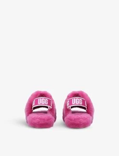 Ugg Fluff Yeah Sheepskin Sandals -Ugg 5121 10004 3874952729 FUCHSIA ALT03