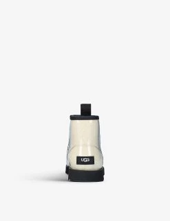Ugg Classic Clear Mini II PVC And Shearling Boots 6-8 Years -Ugg R03663117 PETROL ALT01