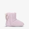 Ugg Jesse Bow II Suede Boots 0-12 Months -Ugg R03706897 PALEPINK M