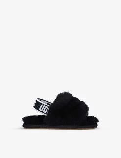 Ugg Fluff Yeah Sheepskin Slides 2-7 Years