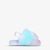 Ugg Fluff Yeah Pride Faux-shearling Sandals 2-6 Years -Ugg R03850315 PINKCOMB M
