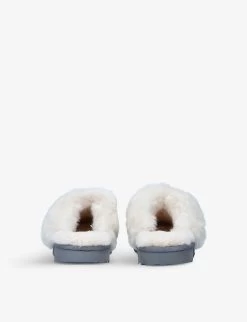 Ugg Cozy II Suede And Sheepskin Slippers 4-10 Years -Ugg R03955872 GREY ALT03