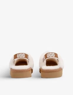 Ugg Fluff Yeah Sheepskin Clogs 2-3 Years -Ugg R03955897 BEIGE ALT03