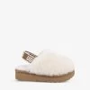Ugg Fluff Yeah Sheepskin Clogs 2-3 Years -Ugg R03955897 BEIGE M