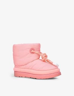 Ugg Classic Maxi Toggle-fastening Short Woven Boots 7-10 Years -Ugg R03955905 PINK ALT02