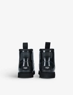 Ugg Classic Clear Mini PVC And Faux-shearling Boots 7-10 Years -Ugg R03955906 BLACK ALT03