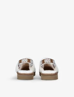Ugg Fluff Yeah Sheepskin Clogs 6-10 Years -Ugg R03955907 BEIGE ALT03