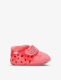 Ugg Bixbee Watermelon Fleece Shoes 0-12 Months