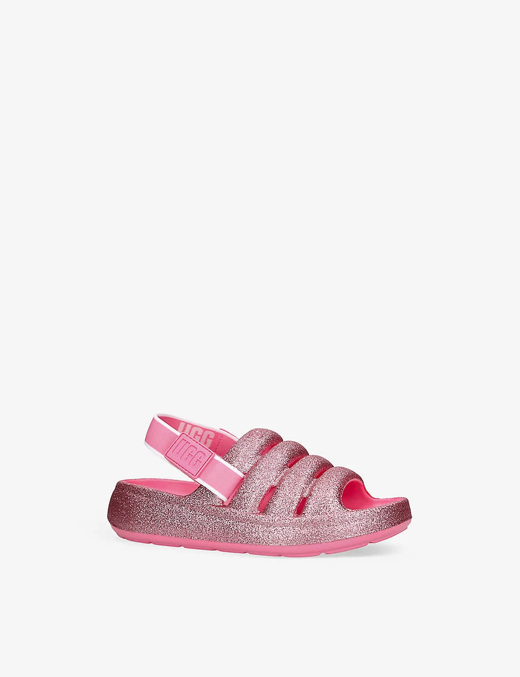 Ugg Sport Yeah Glitter-embellished Rubber Sandals 7-10 Years 5 Ugg Sport Yeah Glitter-embellished Rubber Sandals 7-10 Years - Image 3