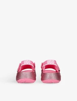Ugg Sport Yeah Glitter-embellished Rubber Sandals 7-10 Years 9 Ugg Sport Yeah Glitter-embellished Rubber Sandals 7-10 Years -Ugg R04120208 PINK ALT03