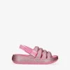 Ugg Sport Yeah Glitter-embellished Rubber Sandals 7-10 Years -Ugg R04120208 PINK M