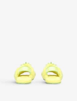 Ugg Fluff Yeah Pineapple Recycled-polyester Sandals 2-7 Years 9 Ugg Fluff Yeah Pineapple Recycled-polyester Sandals 2-7 Years -Ugg R04120209 YELLOW ALT03